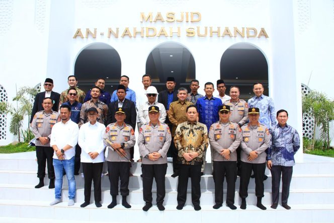 
 Wakapolri Resmikan Masjid An-Nahdah Suhanda di SMA Kemala Taruna Bhayangkara Bogor