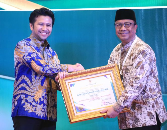 
 Kabupaten Jember, Inovatif dan Sehat, Borong Dua Penghargaan Tingkat Nasional dan Provinsi