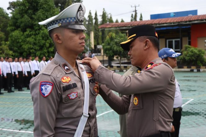 
 Polres Bengkulu Utara Gelar Apel Pasukan Operasi Zebra Nala 2025