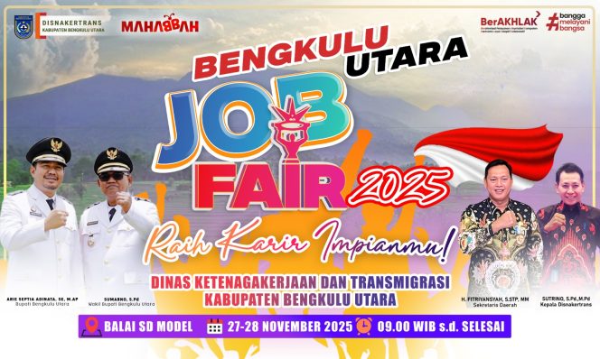 
 Pemkab Bengkulu Utara Buka Lowongan Kerja, Bupati Sampaikan langkah ini Merupakan Momentum dalam Mengurangi Angka Pengangguran