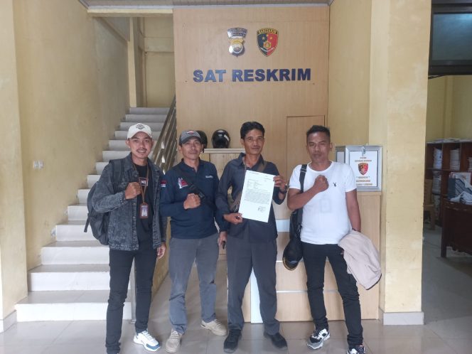 
 Geger lagi !!! Dugaan Pencemaran Nama Baik Wartawan Media Arahan.id, Resmi Laporkan Pjs Kades Pungguk Pedaro Ke Polres Lebong