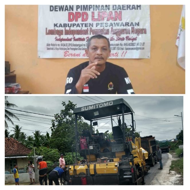 
 Lipan Indonesia Apresiasi Lsm Penjara dan Masyarakat Yang Mengawal Proyek Rp. 11,9 Milyar Di Way Khilau