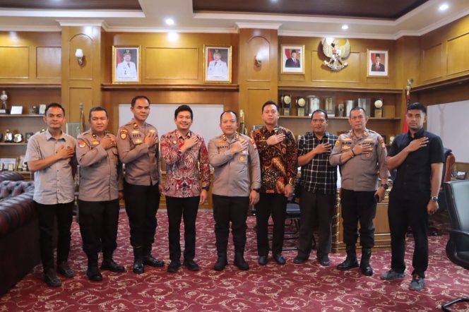 
 Kapolres Bengkulu Utara Silaturahmi ke Pemda, Perkuat Sinergitas Kamtibmas Kabiro Bengkulu Utara