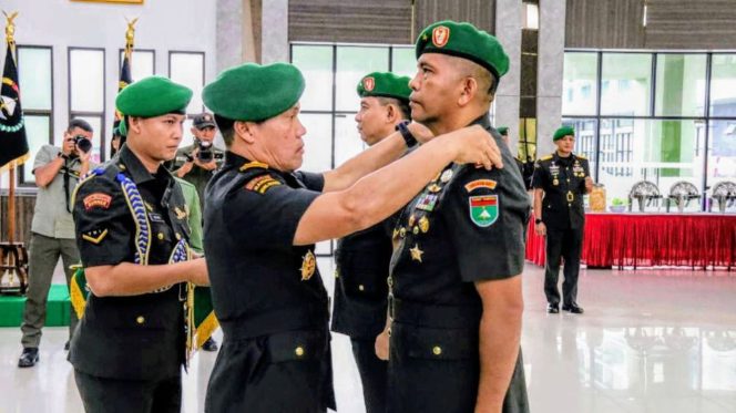 
 Pangdam XIX/TT Pimpin Sertijab Danrem 031/Wira Bima, Brigjen TNI Agustatius Sitepu Resmi Menjabat