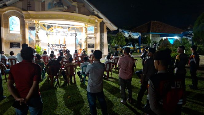 
 * polres way kanan amankan perayaan paskah 2026 di Gereja baradatu*