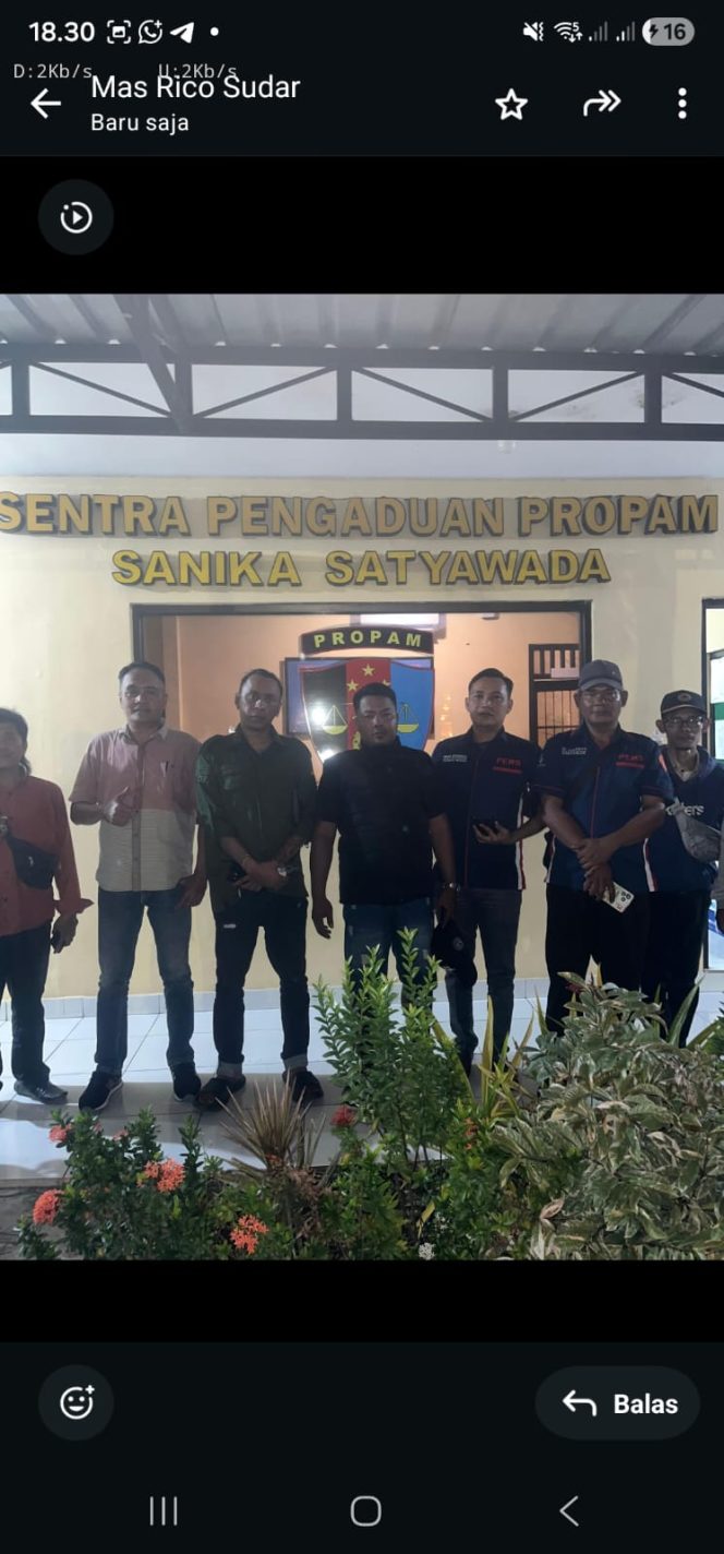 
 Dugaan uang 86′ Rp 58 juta di balik kasus curanmor Mojokerto , media laporkan ke propam