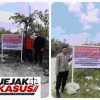 Polsek Klapanunggal Pasang Papan Imbauan di Lokasi Galian C, Ingatkan Penambang Patuhi Ketentuan Perizinan