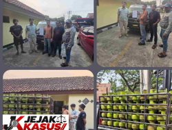 Daninteldam Jaya Menangkap Pengemudi Mobil Pembawa Gas LPG 3kg Di Luar Zona Wilayah Cileungsi Kabupaten Bogor.