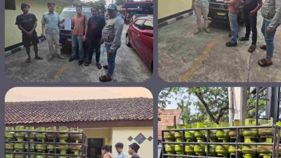 Daninteldam Jaya Menangkap Pengemudi Mobil Pembawa Gas LPG 3kg Di Luar Zona Wilayah Cileungsi Kabupaten Bogor.